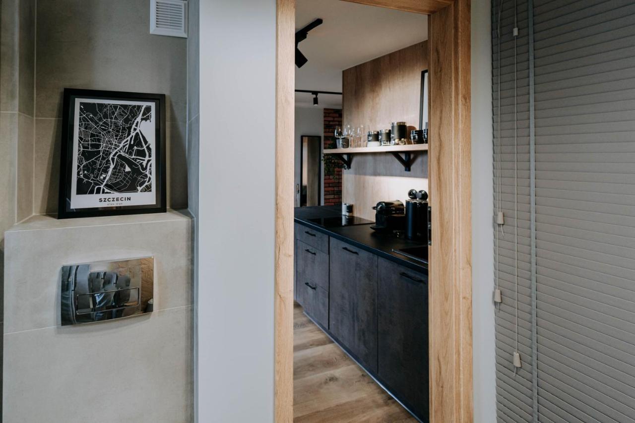 Ferienwohnung Mini Loft Na Dachu Stettin Exterior foto