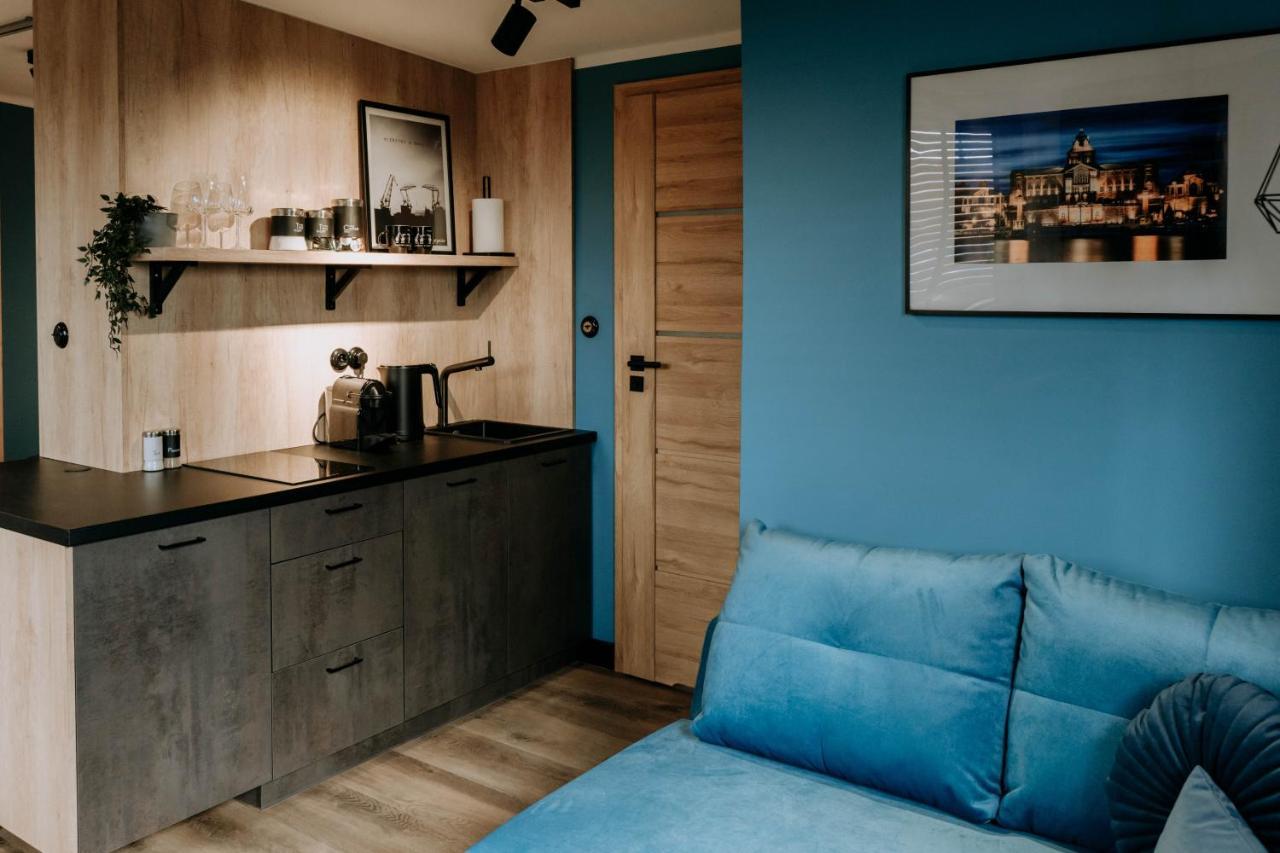 Ferienwohnung Mini Loft Na Dachu Stettin Exterior foto